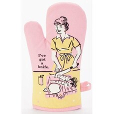 I've Got A Knife Oven Mitt