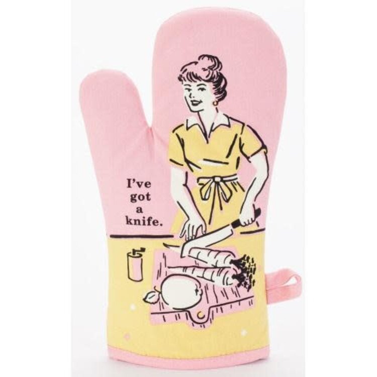 I've Got A Knife Oven Mitt