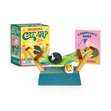 Hachette Desktop Cat Nap Toy
