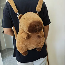 Capybara Plush Backpack