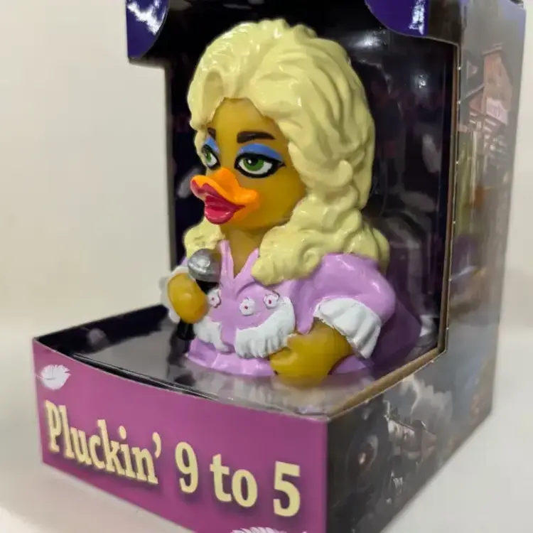 CelebriDucks Pluckin'' 9-5 Rubber Duck