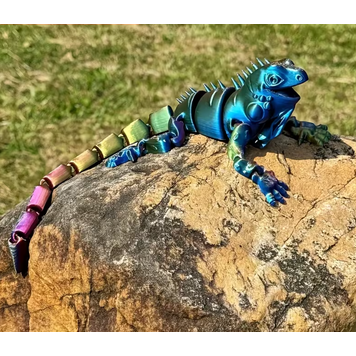 3D Printed Jointed Lizard & Dinosaur Figure