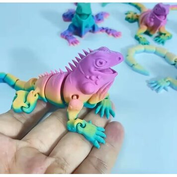 3D Printed Lizard