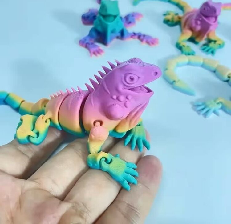 3D Printed Lizard