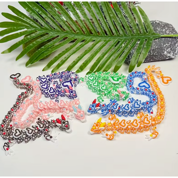 Heart-Tailed Cookie Dragon