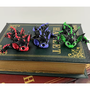 Black & Purple Bat Dragon