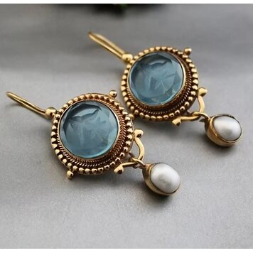 Vintage Pendant Earrings