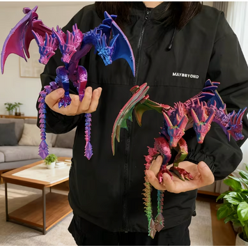 3D Printed 3 Head Dragon