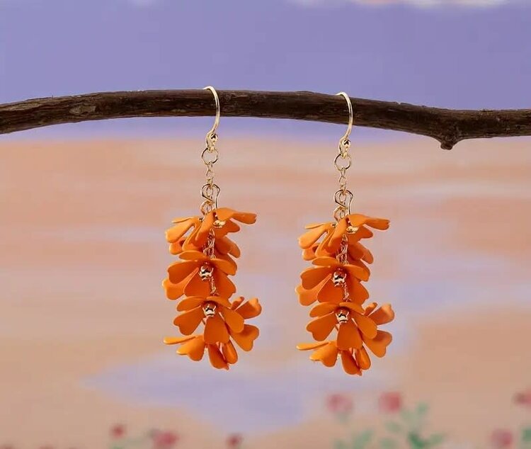 Boho Floral  Earrings