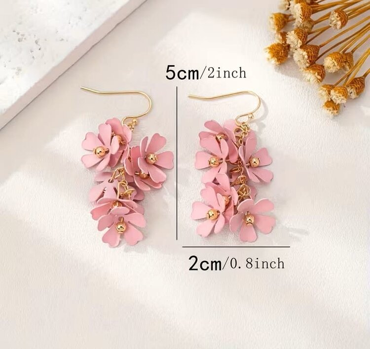 Boho Floral  Earrings