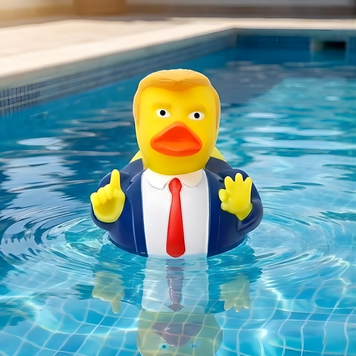 Mini Donald Trump Rubber Duck