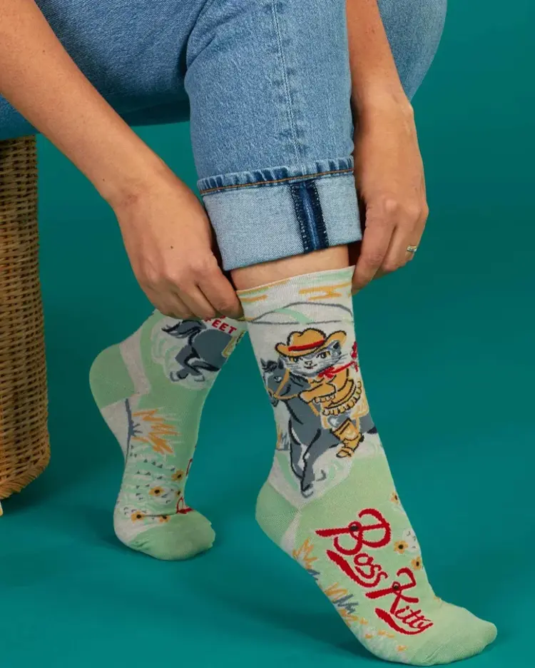 Boss Kitty Crew Socks