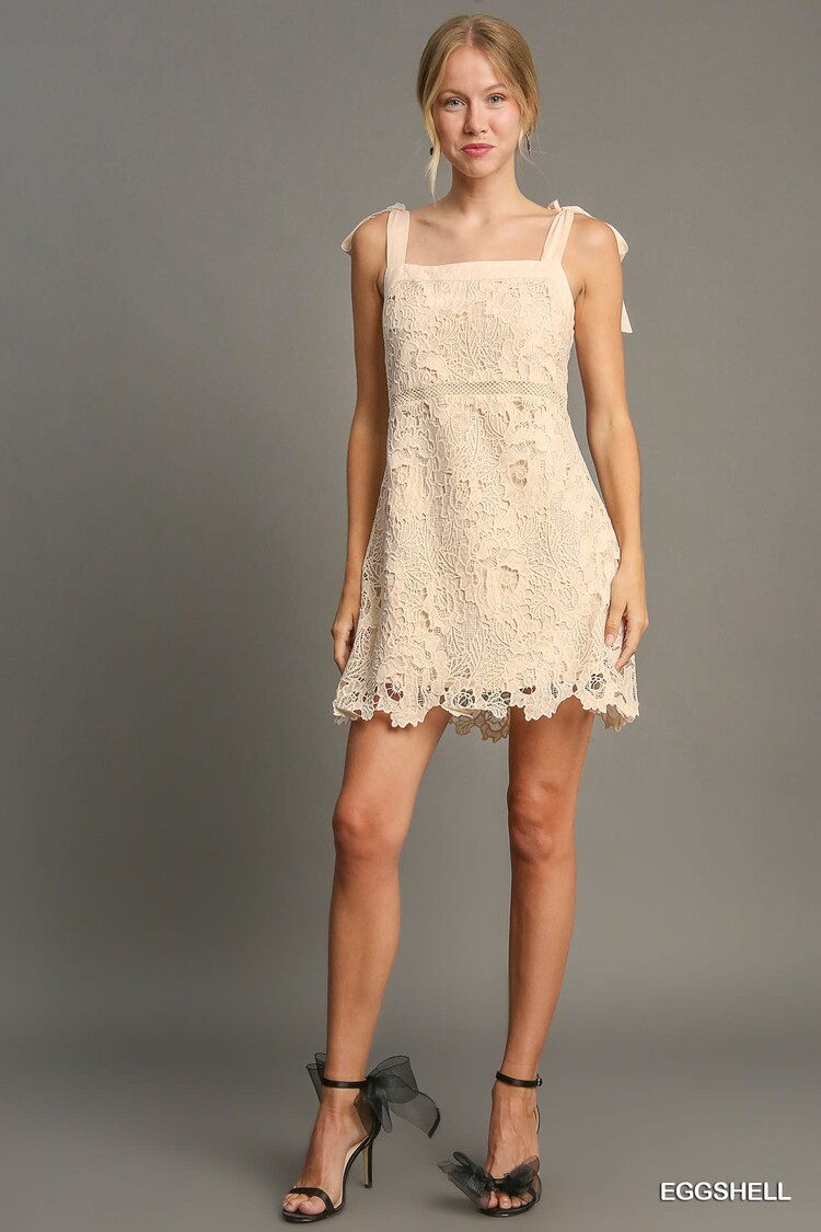Umgee Lace Mini Dress