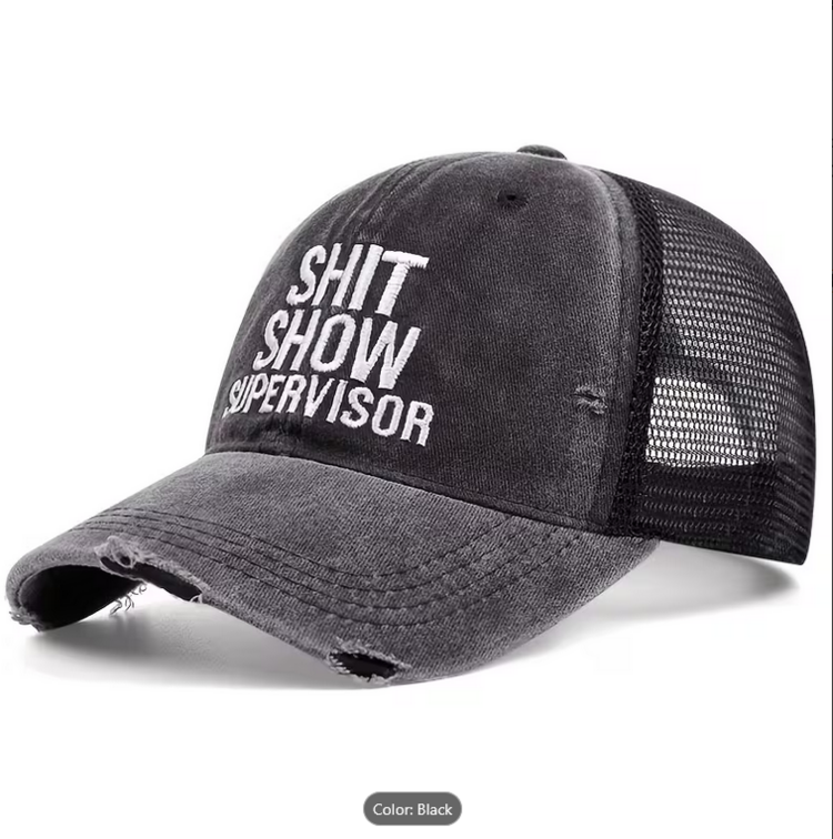 Shit Show Supervisor Cap