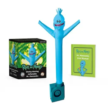 Hachette Rick and Morty Wacky Waving Inflatable Mr. Meeseeks