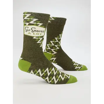 Sir Snores A Lot M-Crew Socks