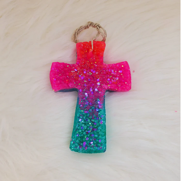 Leafcutter Candle Co. Desert Dreams Freshie -  Ombre Cross