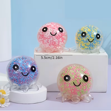 Bead filled Octopus Squishy