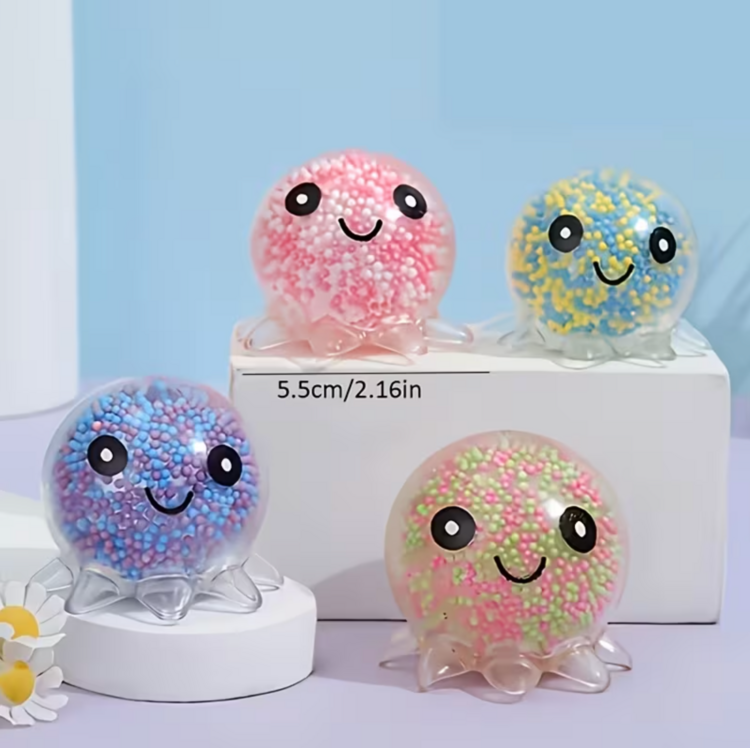 Bead filled Octopus Squishy