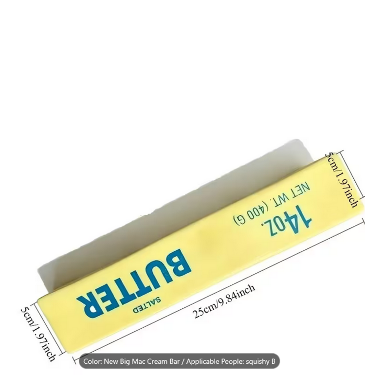 9.75 x 2  Butter Squishy