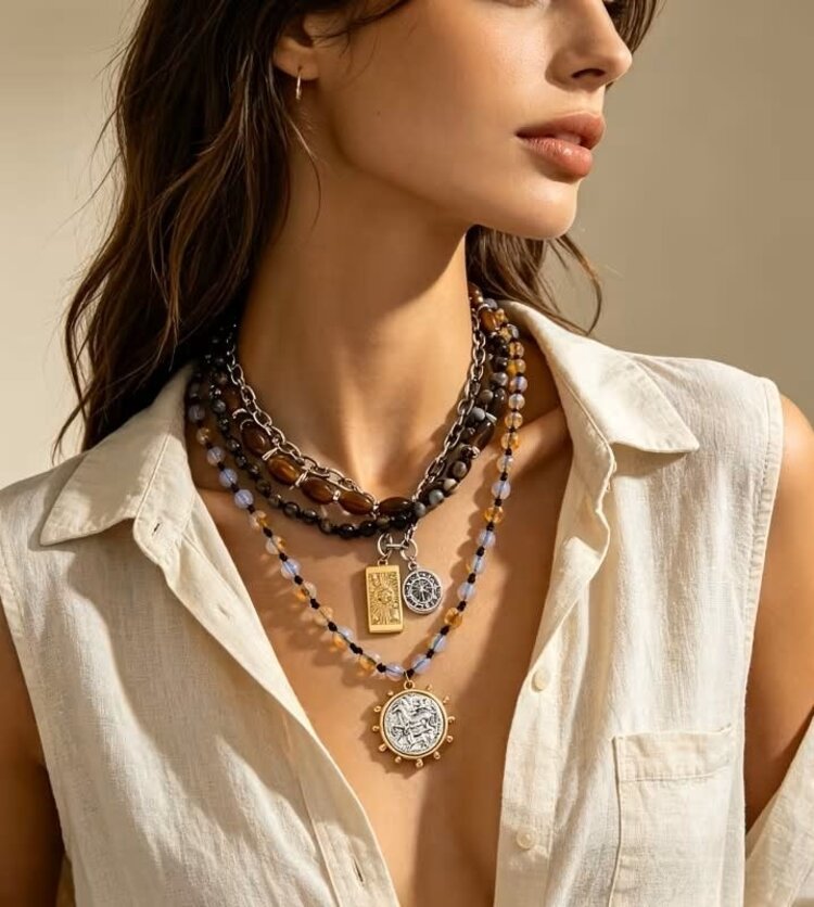Boho Stackable Necklace