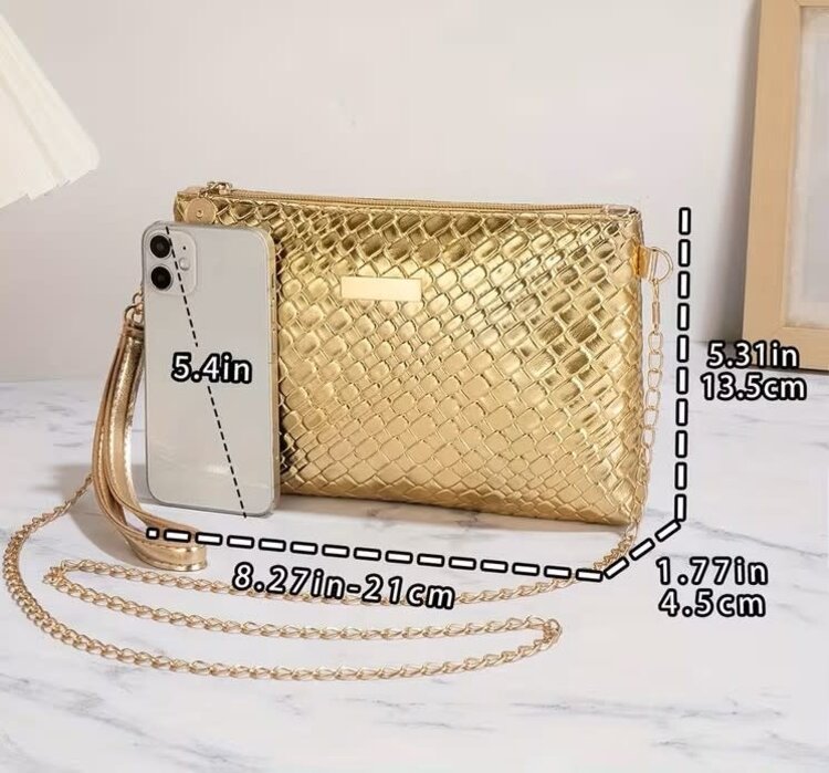 Gold Crossbody