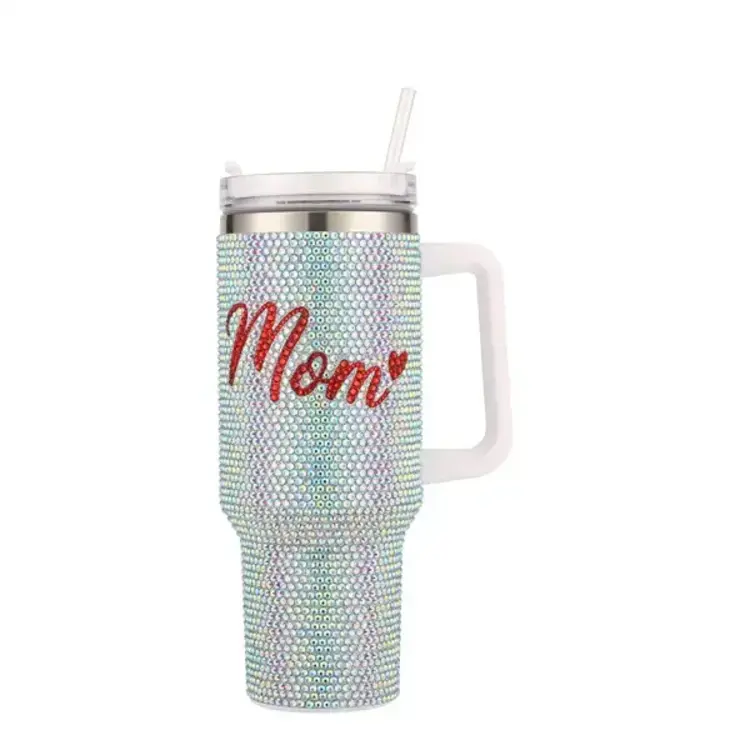 Nima Accessories Blinged Out Mom Tumbler 40 oz