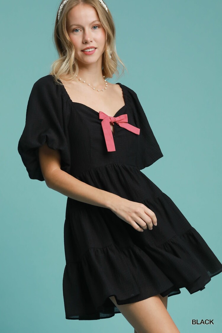 Umgee Seersucker Mini Dress