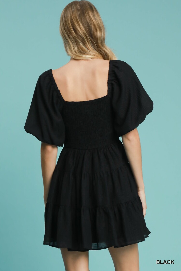 Umgee Seersucker Mini Dress