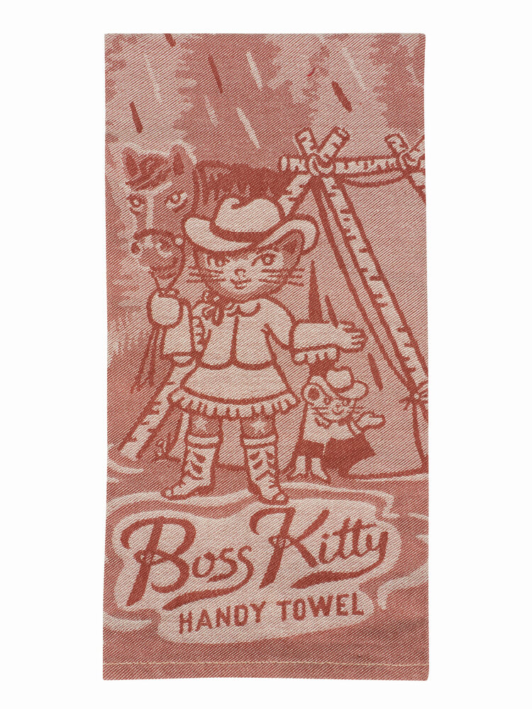 Boss Kitty Dish Towel