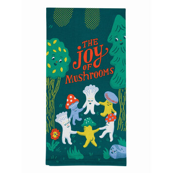 Joy of Mushrooms Dish Towel