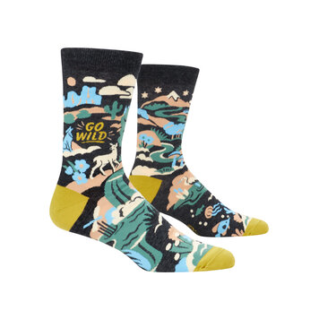 Go Wild Men'sSocks
