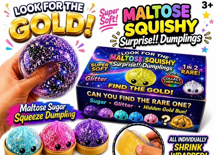 Gypsy Soul Maltose Squishy Surprise Dumplings – Sugar Squeeze
