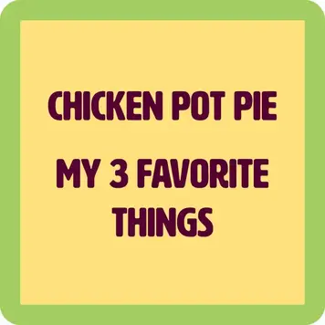 Drinks on Me Chicken Pot Pie Coaster