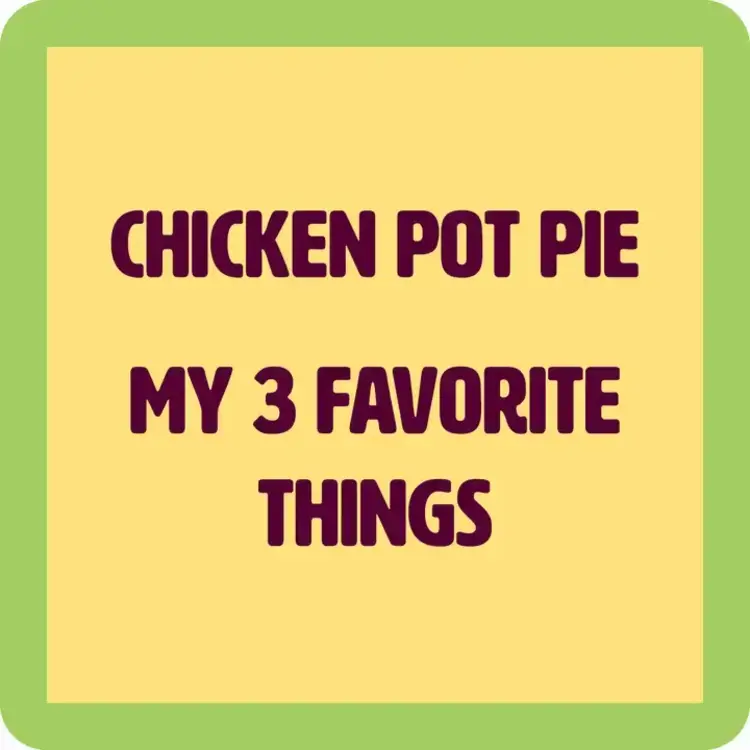 Drinks on Me Chicken Pot Pie Coaster