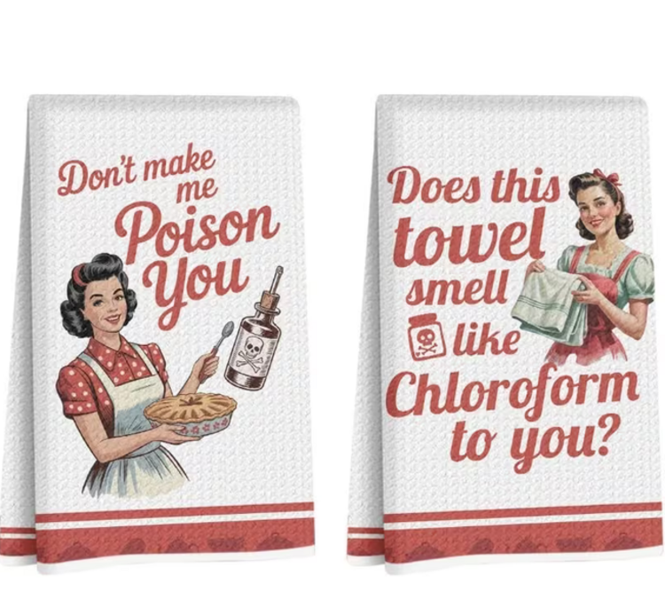 Poison/Chloroform Towels
