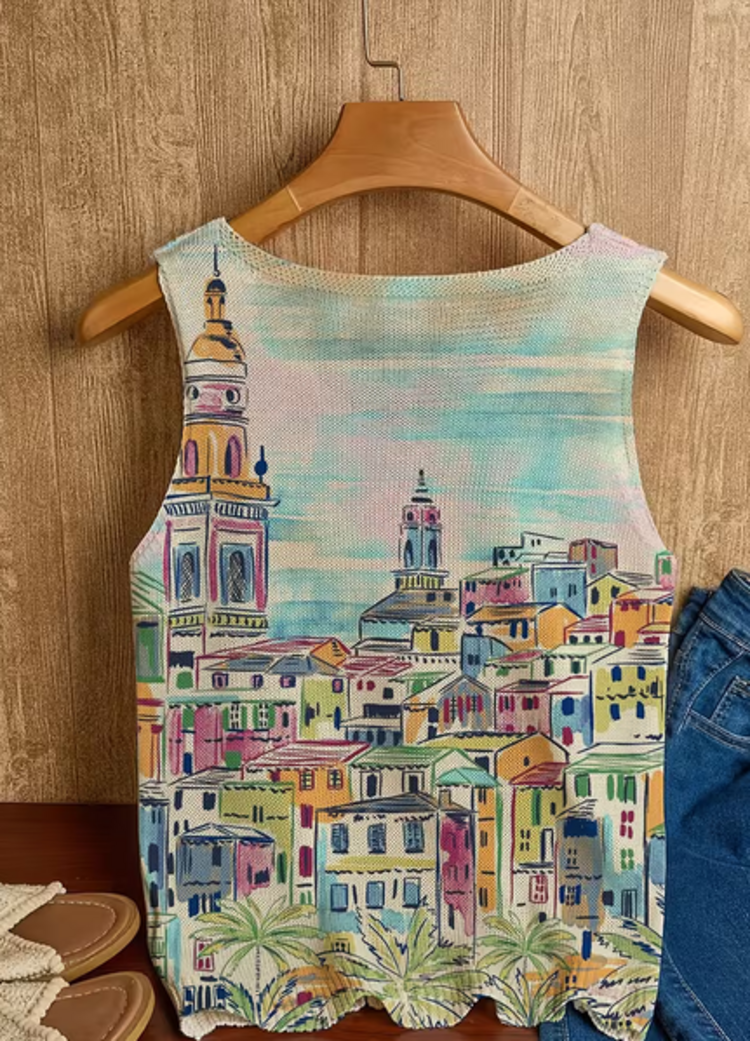 Bohemian Versatile Pullover Knit Vest