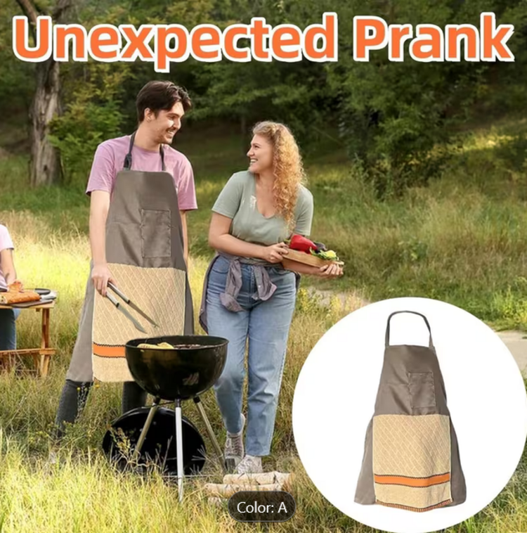 Chef's Funny Prank Surprise Apron