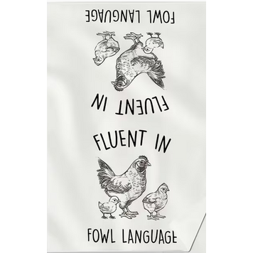 Fowl Language Kitchen Towel ver 1