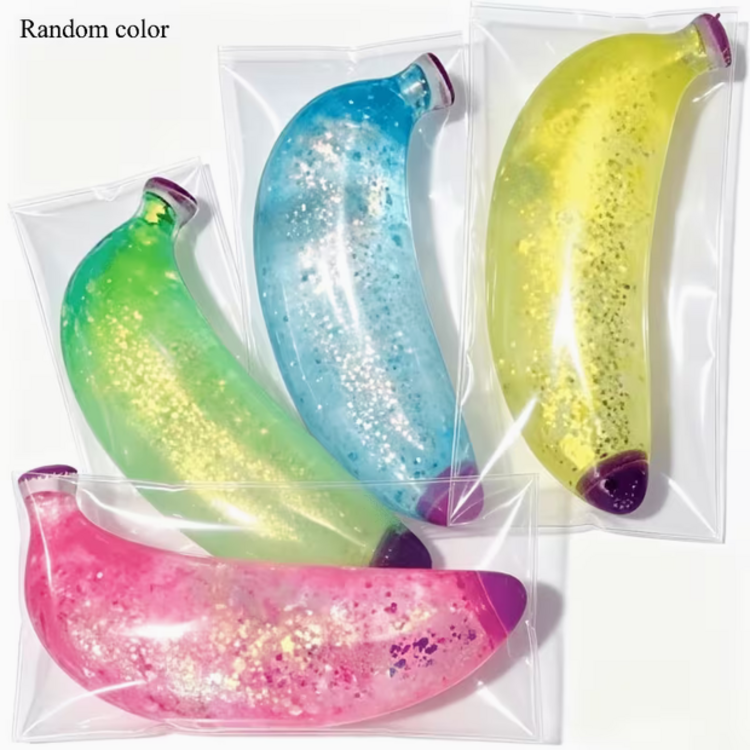 Squishy Banana Toy - random color