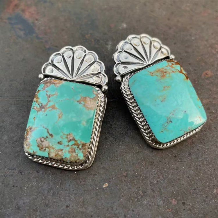 Vintage Turquoise Bohemian Earrings