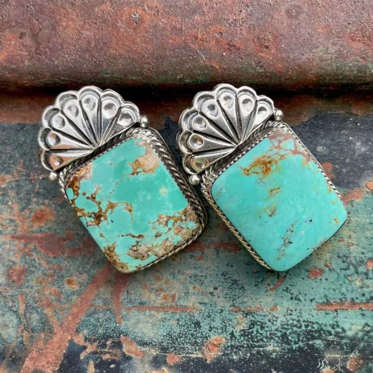 Vintage Turquoise Bohemian Earrings