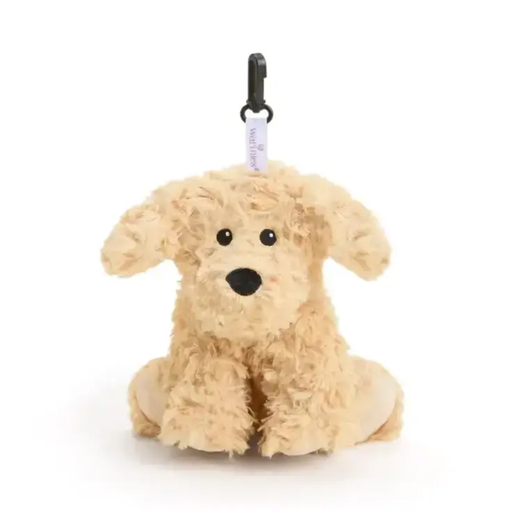 Warmies Golden Dog Bag Charm