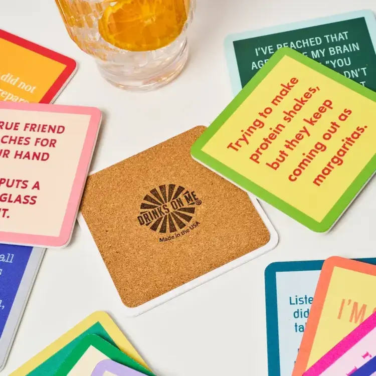 Drinks on Me PMS OCD Coaster