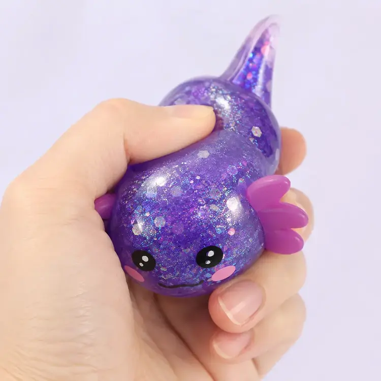 Accessiorie Sequin Axolotl Squishy
