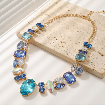 Western Exaggerated  Retro Light Luxury  Necklace