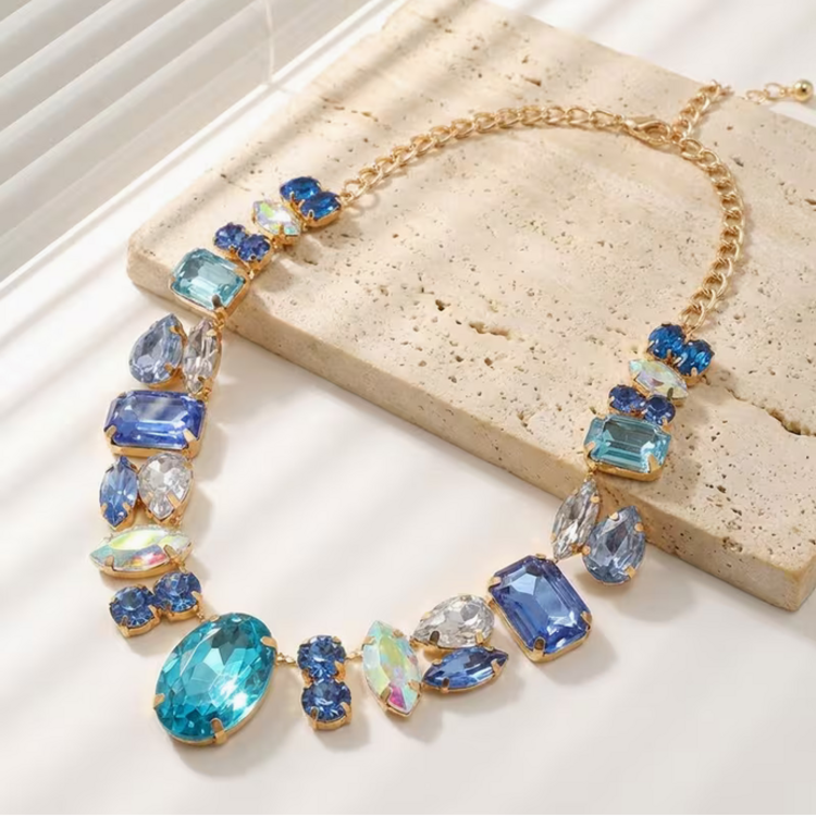 Western Exaggerated  Retro Light Luxury  Necklace