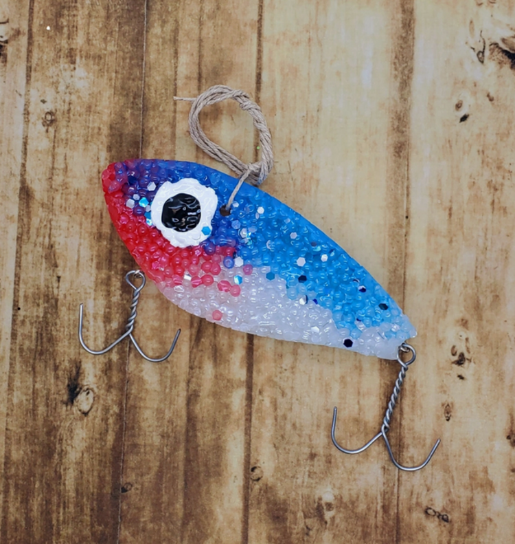 Leafcutter Candle Co. Patriot Lure Freshie Saltwater Cowboy