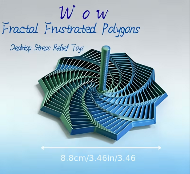 3D Star shaped sensory toy 3.5"