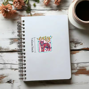 3" Easy Tiger Sticker